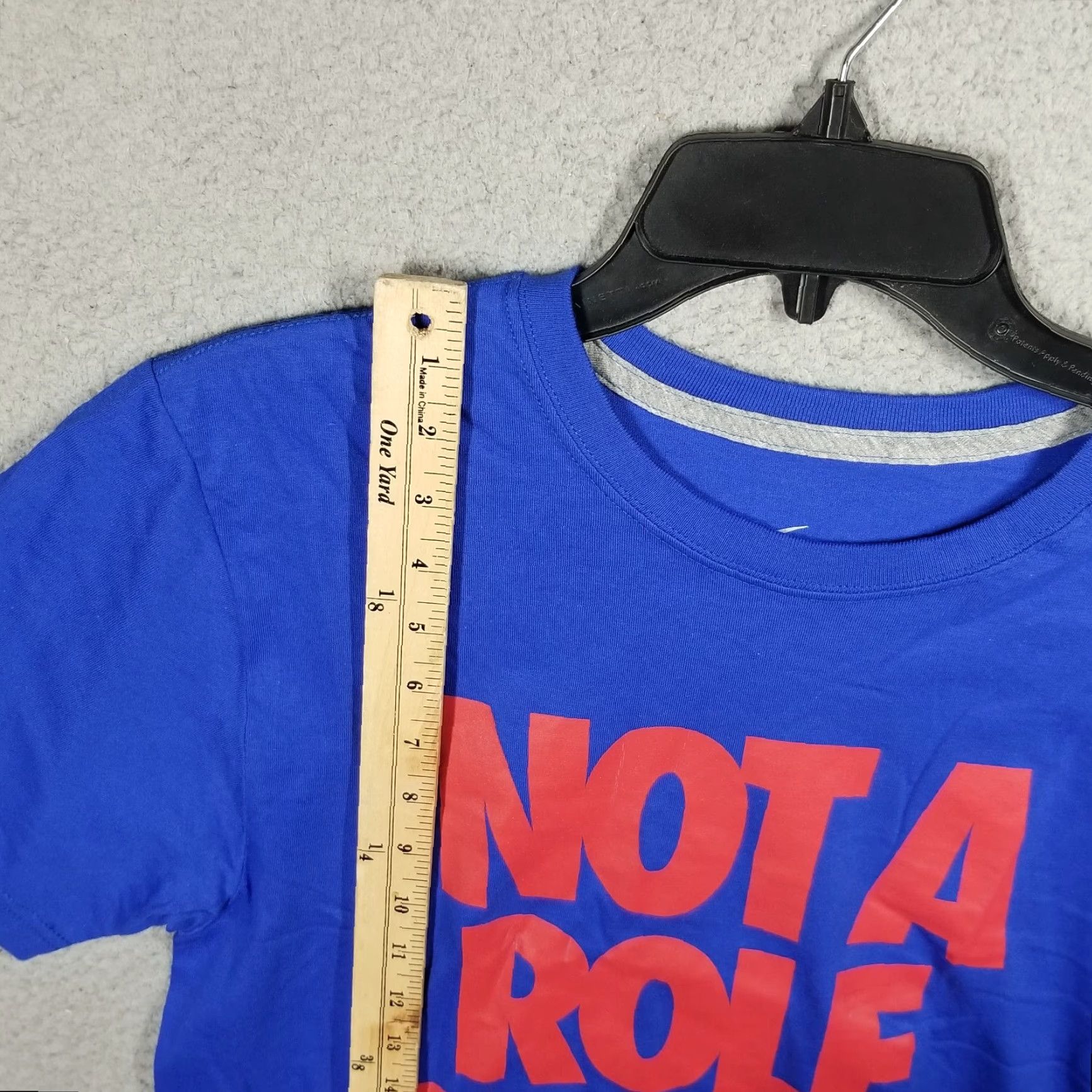 Nike VINTAGE Nike "Not A Role Model" Charles Barkley Men's Small Graphic Print T-Shirt 90s Sports Size US S / EU 44-46 / 1 - 4 Thumbnail