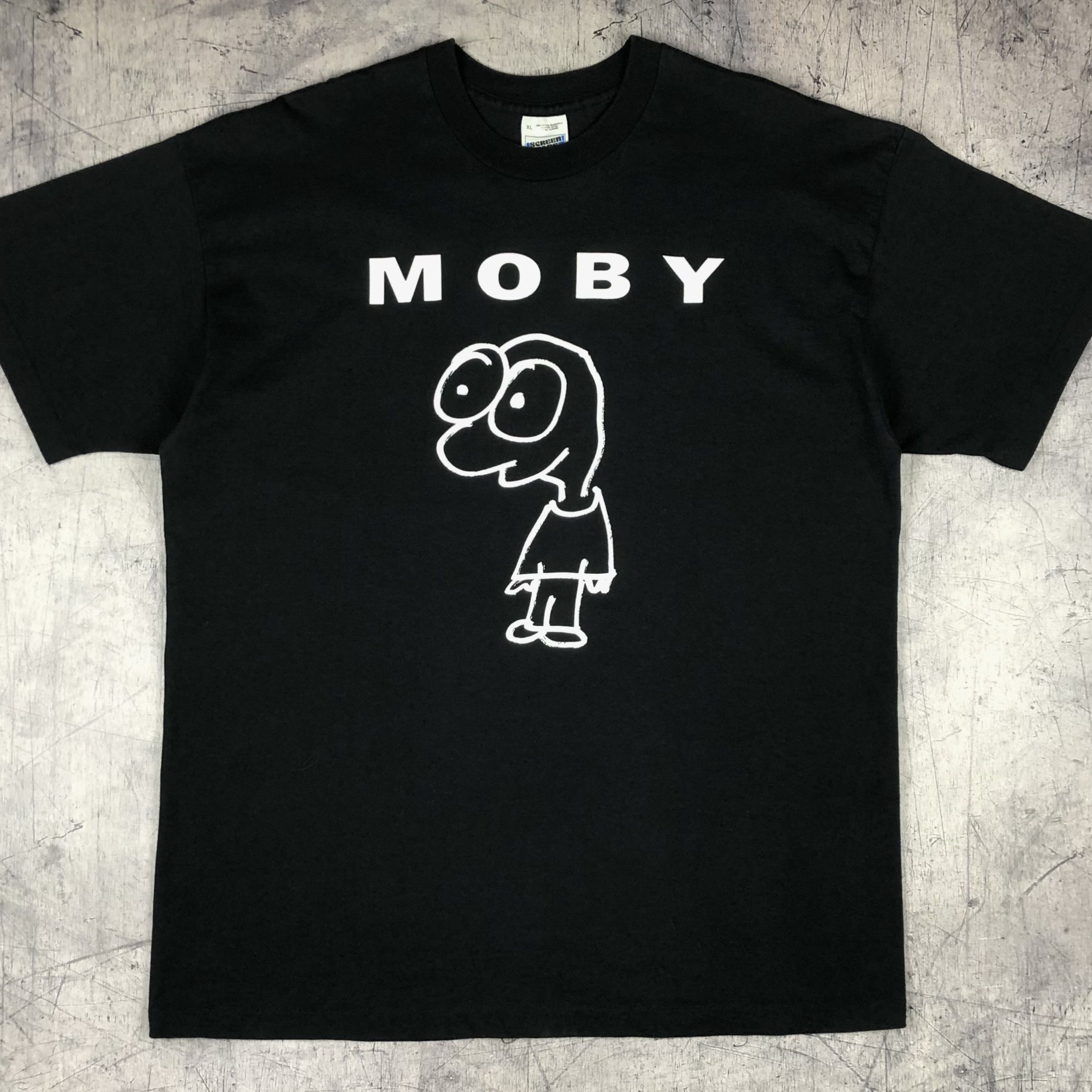 Band Tees 1995 MOBY Everything Is Wrong Single Stitch Vintage Tee Size US XL / EU 56 / 4 - 1 Thumbnail