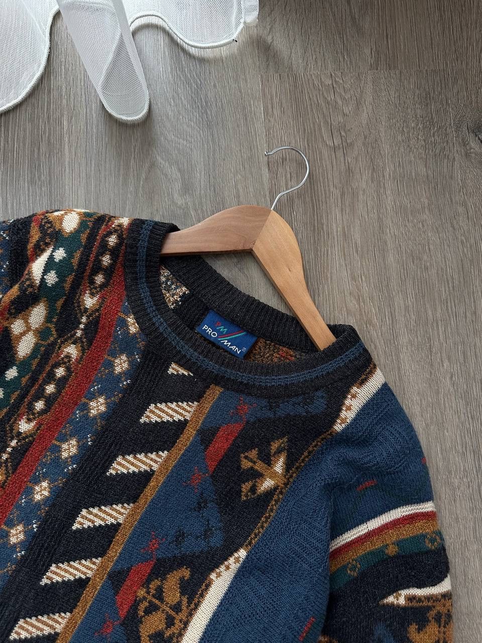 Carlo Colucci × Coogi × Vintage Vintage Coogi Style Knit Y2K Style Sweater Size US M / EU 48-50 / 2 - 11 Thumbnail