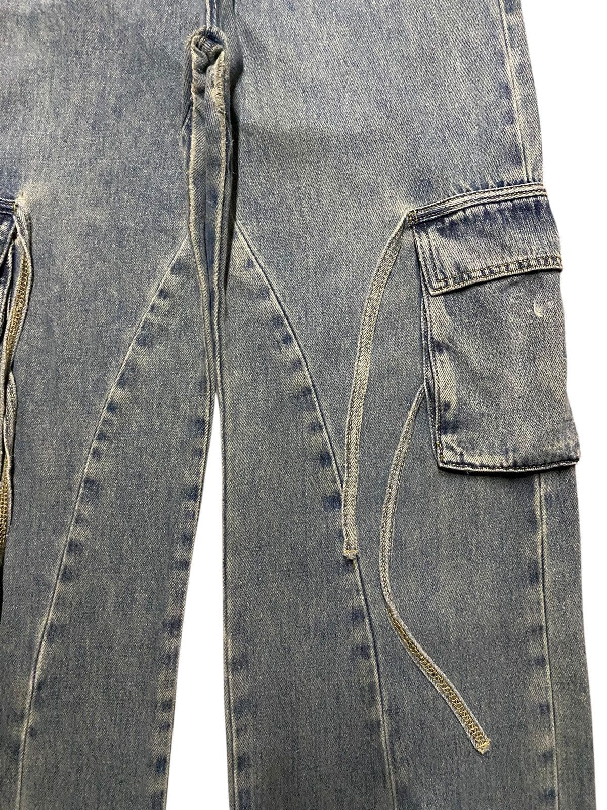 Vintage Vintage Japanese Brand FSY Super Baggy Lace Up Carpenter Size US 29 - 8 Thumbnail