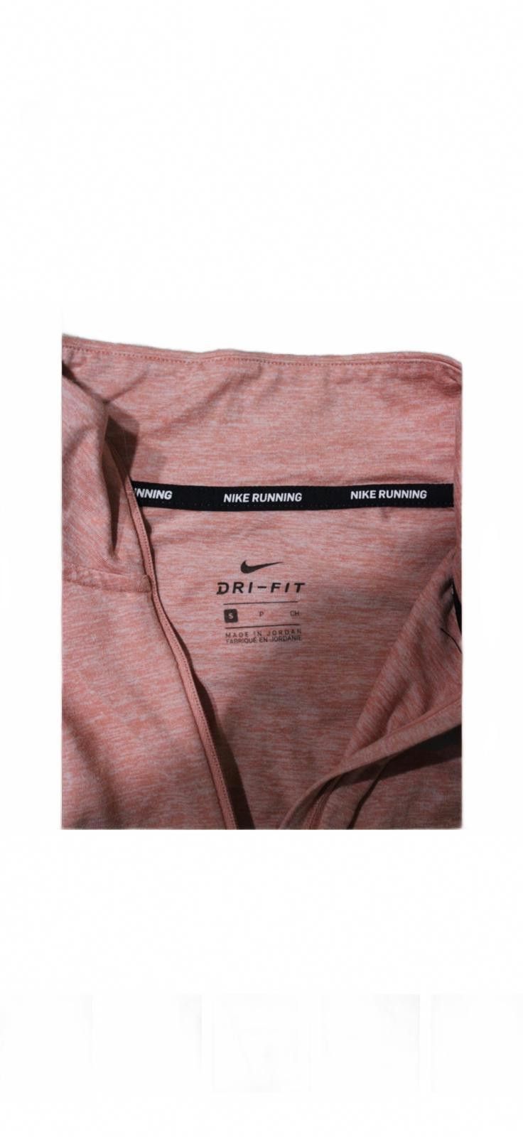 Nike Nike Women's Long Sleeve Quarter Zip Pullover S Pink Heather Size S / US 4 / IT 40 - 4 Thumbnail