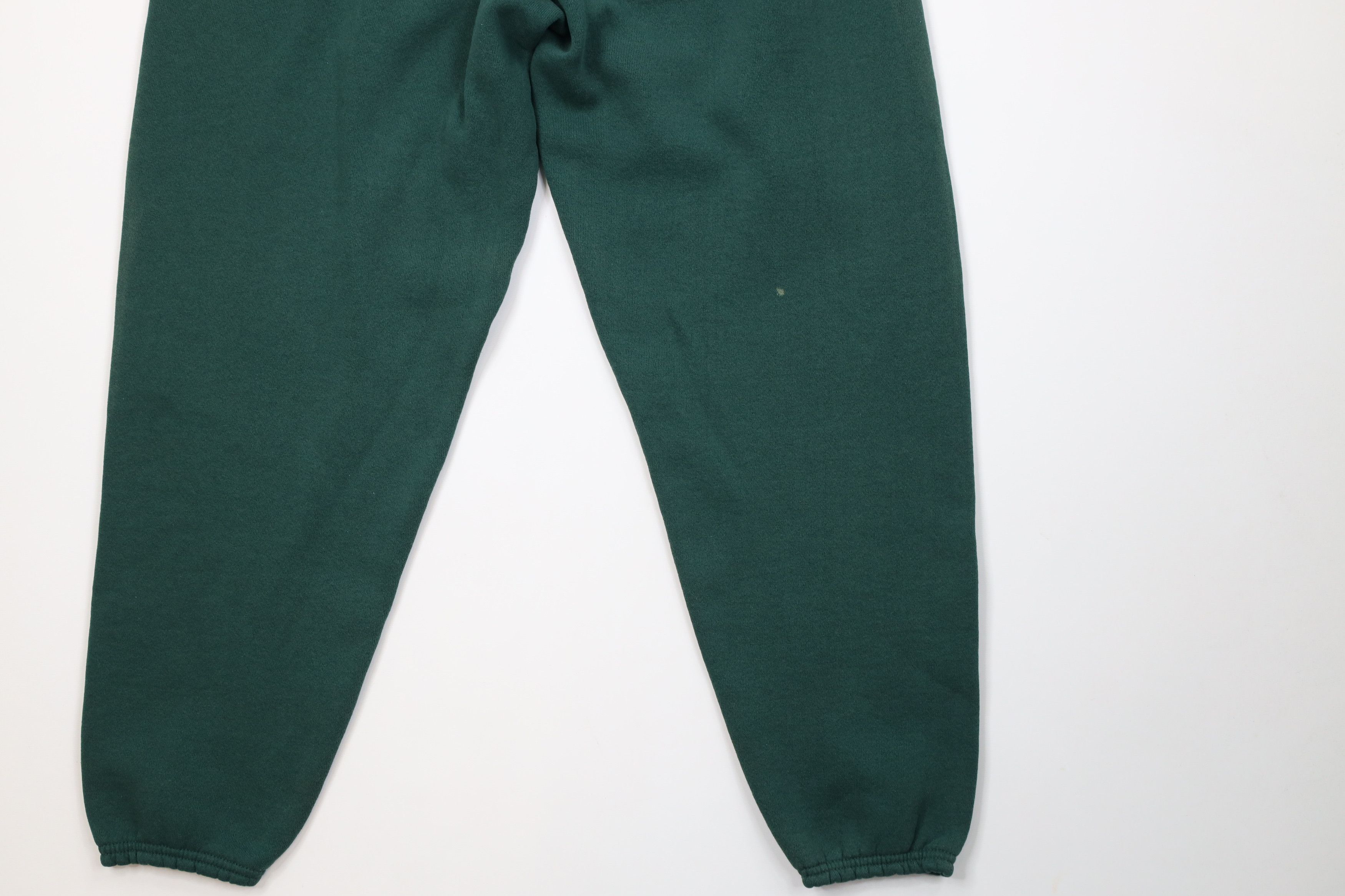 Vintage Vintage 90s Streetwear Sweatpants Joggers Pants Green USA Size US 36 / EU 52 - 12 Thumbnail