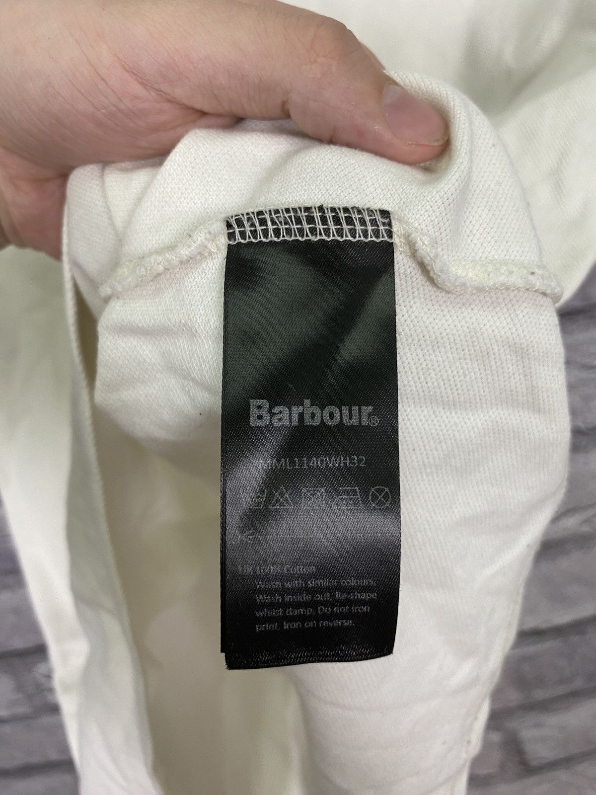 Barbour Vintage rare zip T-shirt polo Barbour y2k Size US S / EU 44-46 / 1 - 9 Thumbnail