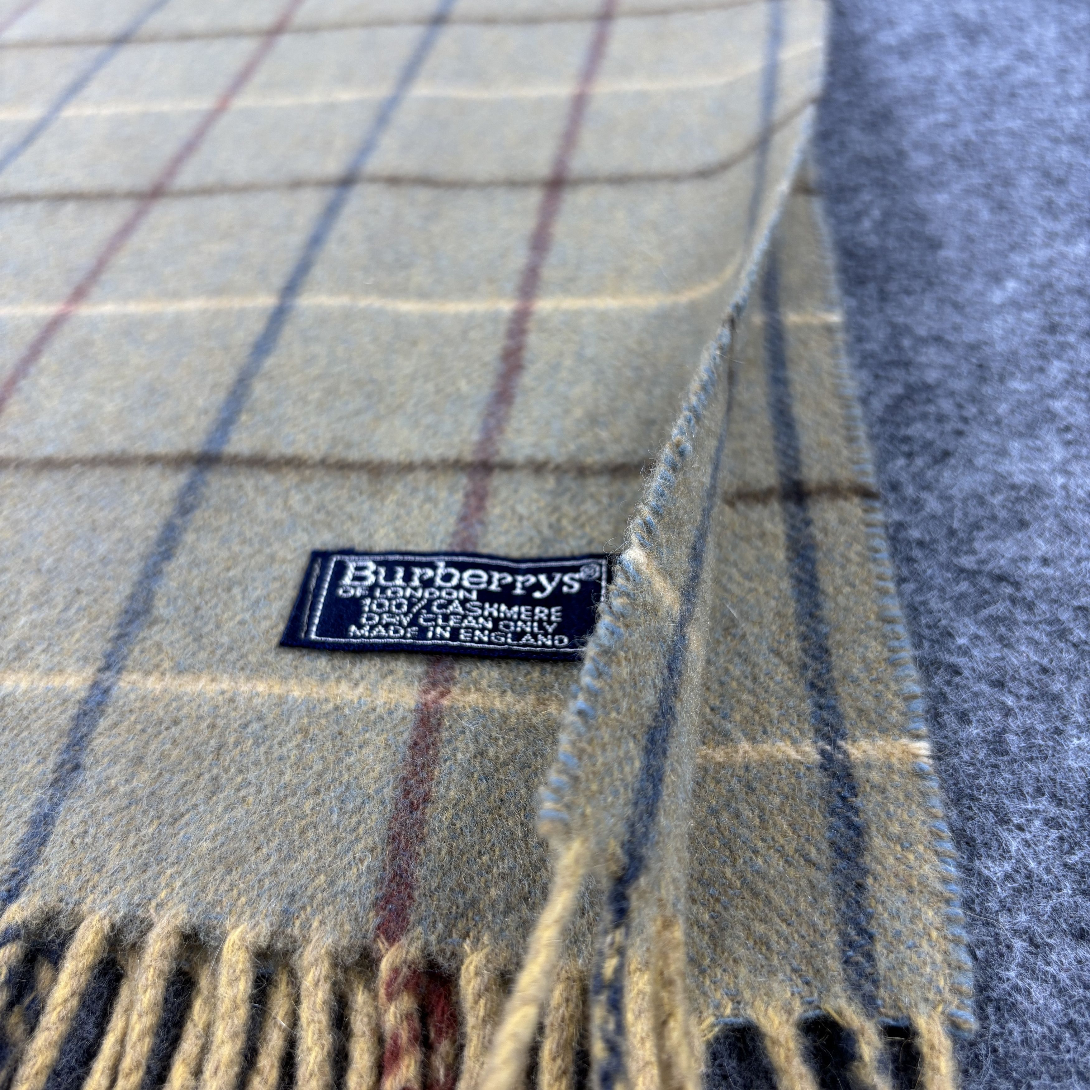Burberry × Vintage GF10702 Burberry Scarf Neck Wear Muffler Nova Check Size ONE SIZE - 4 Thumbnail