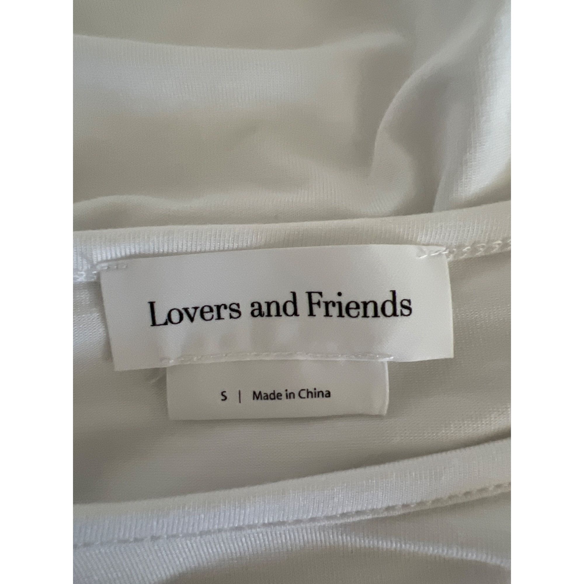 Lovers and Friends Lovers And Friends Divine White Tee Size S / US 4 / IT 40 - 4 Thumbnail