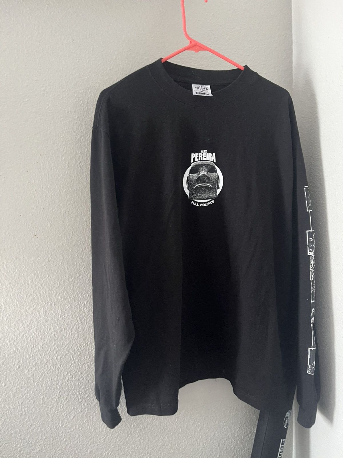Vintage UFC Alex Periera x Full Violence CHAMA Long Sleeve T-Shirt Size US L / EU 52-54 / 3 - 1 Thumbnail