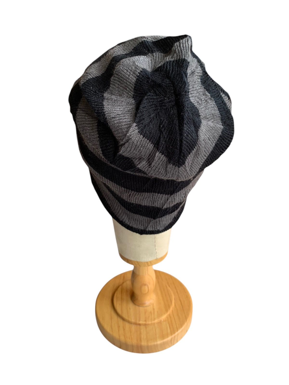 Japanese Brand × Kapital × Vintage Knitted Stripe Streetwear Style Winter sessions Beanie Hats Size ONE SIZE - 6 Thumbnail