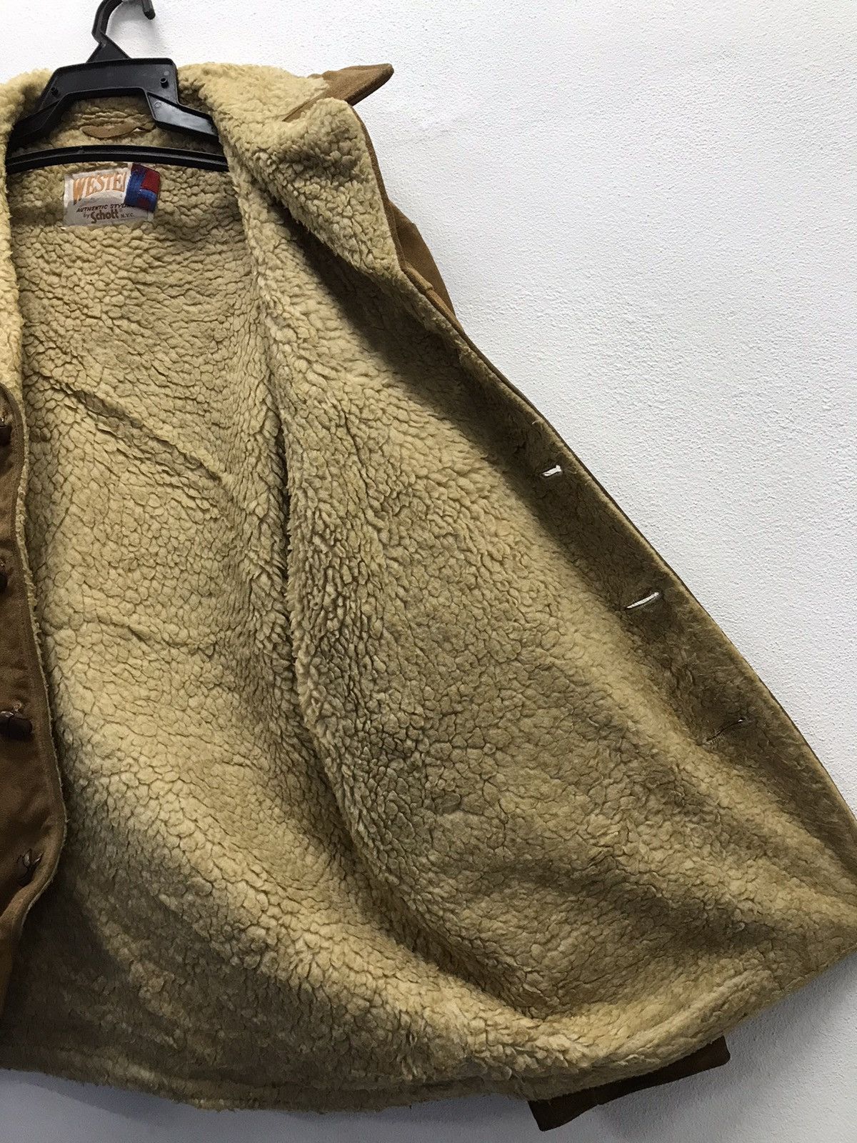 Schott Vintage Weastern by Schott Made In Usa Leather Jacket Size US L / EU 52-54 / 3 - 10 Thumbnail