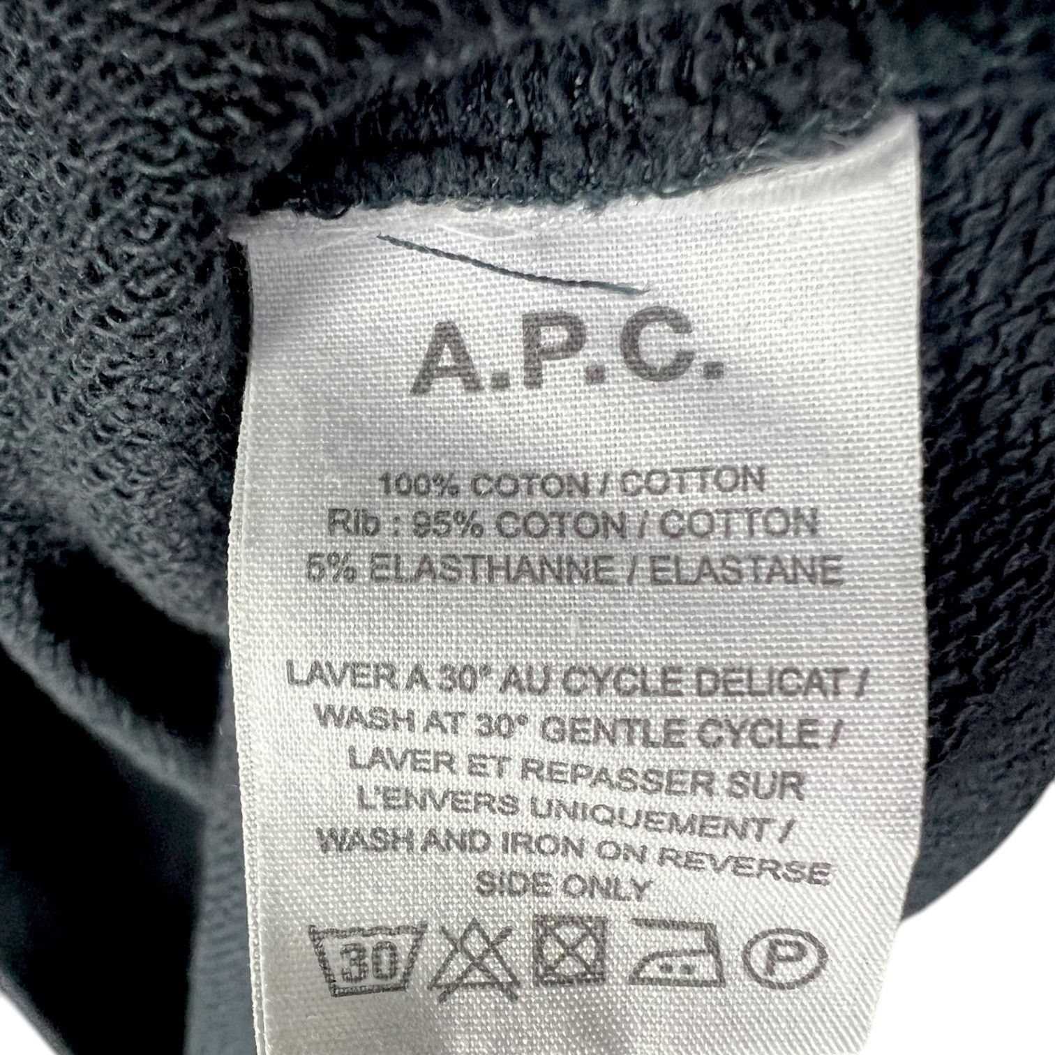A.P.C. Men's APC Logo Sweatshirt V2.0 - Size Medium Size US M / EU 48-50 / 2 - 5 Thumbnail
