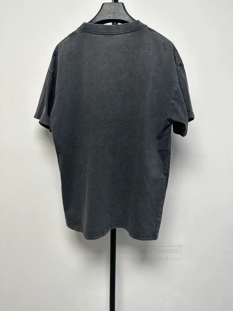 Balenciaga Balenciaga Wheat Letter Washed Distressed Printed Short Sl Size US XS / EU 42 / 0 - 2 Thumbnail