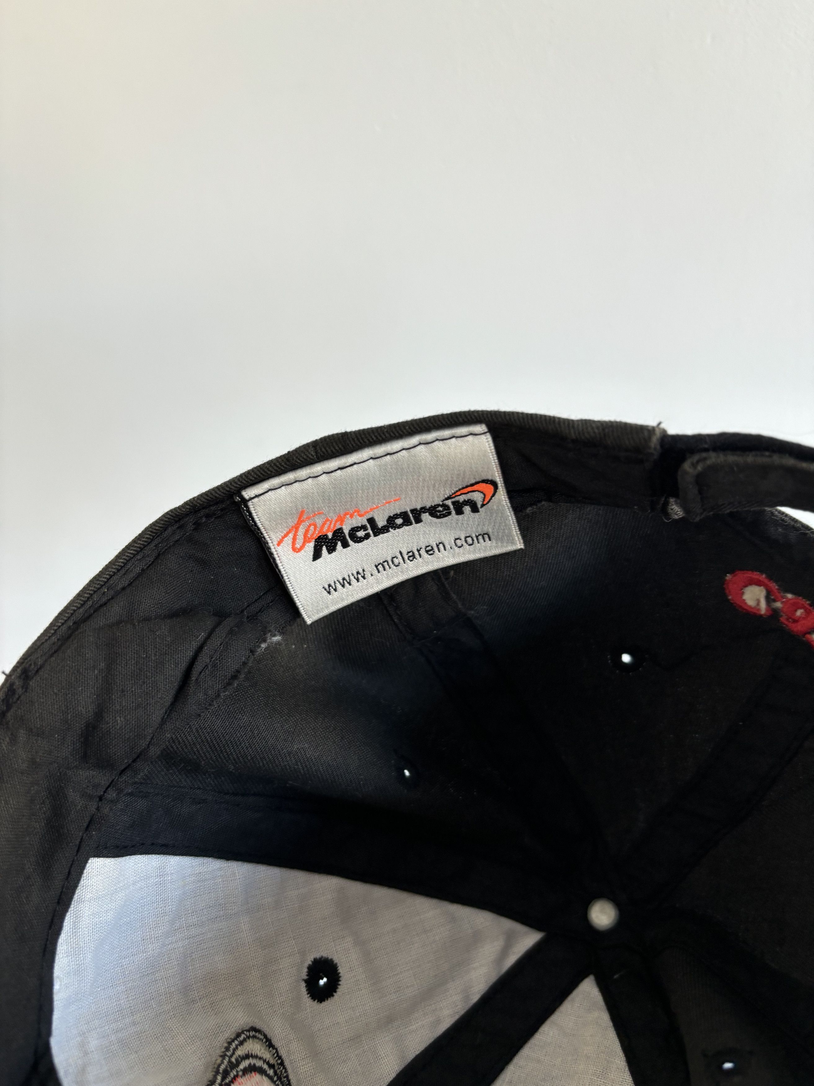 Mercedes-Benz Vintage 90s West McLaren Mercedes Canon Racing Cap Size ONE SIZE - 5 Thumbnail