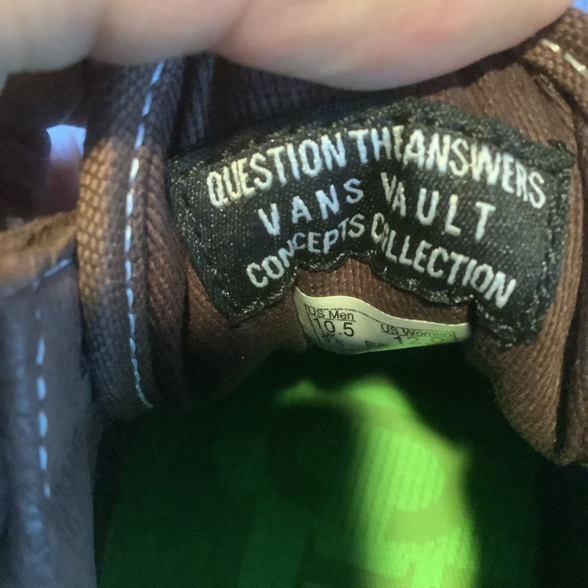 Vans VANS Concepts x Old Skool NS OG LX Question The Answers Size US 10.5 / EU 43-44 - 8 Thumbnail