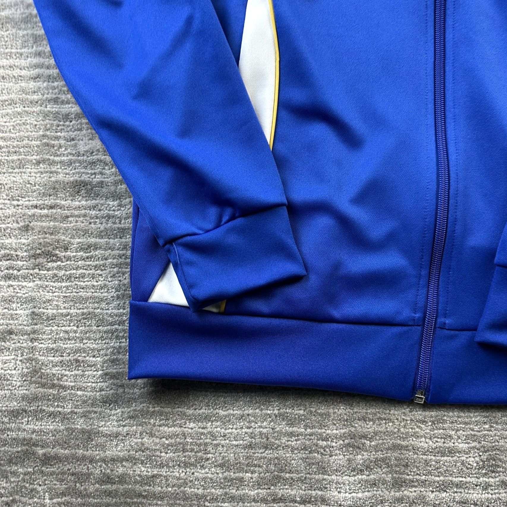 Adidas Adidas Jacket Mens Medium Blue Soccer Gym Training Track Messi Size US M / EU 48-50 / 2 - 5 Thumbnail