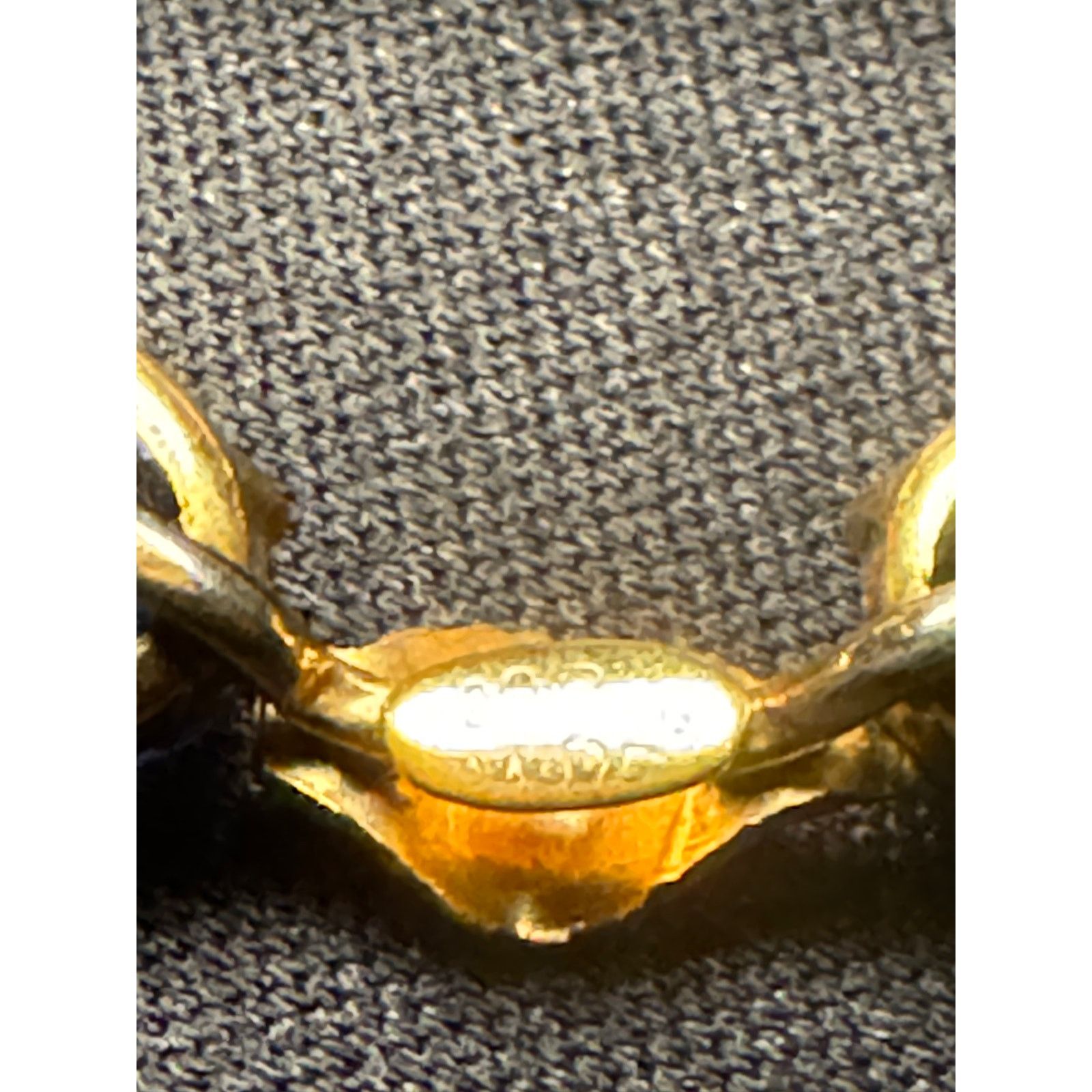 Other Vintage 1/20 12k Gold Filled Glass Faceted Stones Brooch Size ONE SIZE - 5 Thumbnail