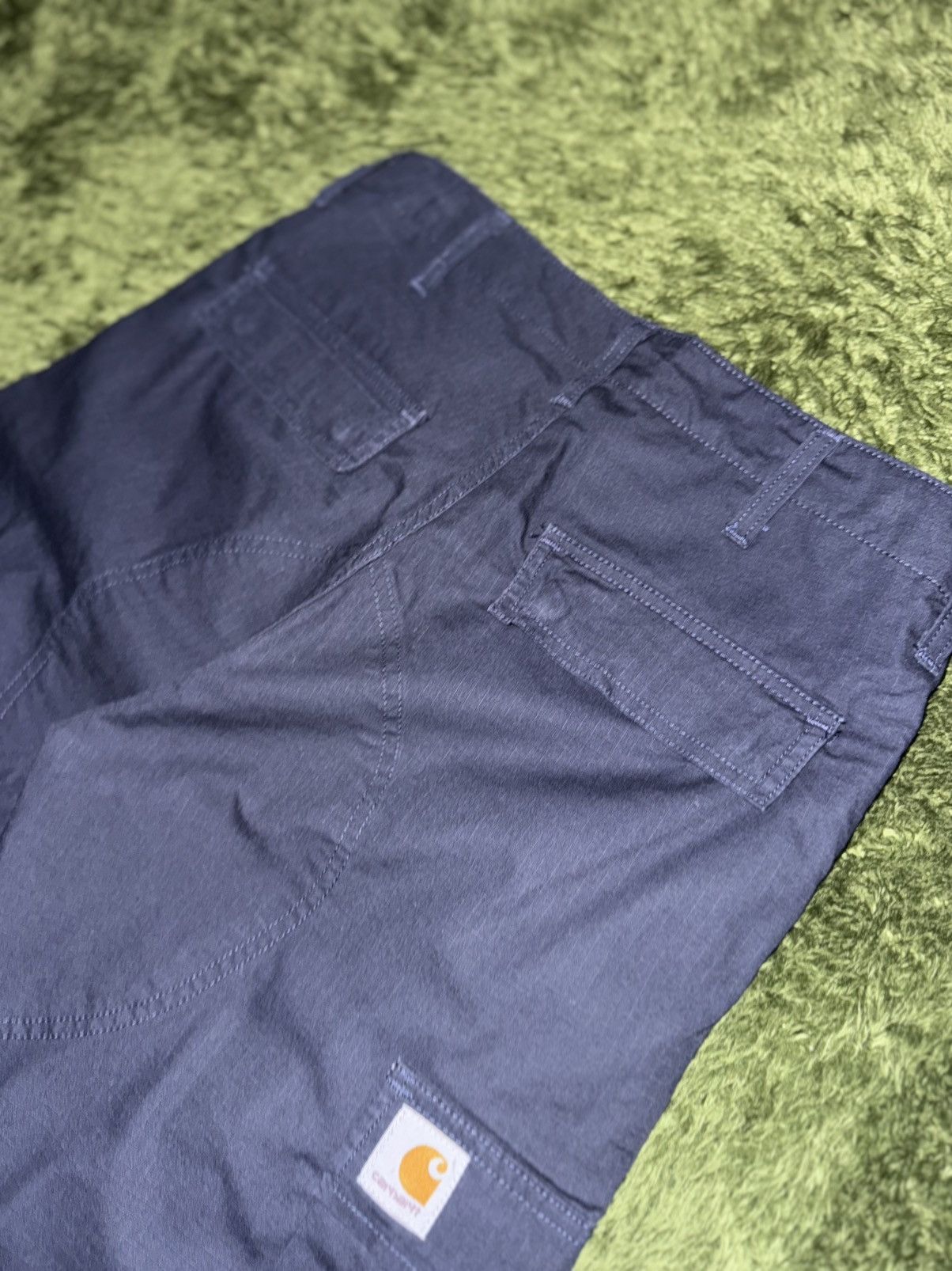 Carhartt Wip [30X32] Carhartt WIP Loose Fit Ripstop Cargo Pants Navy Size US 30 / EU 46 - 9 Thumbnail
