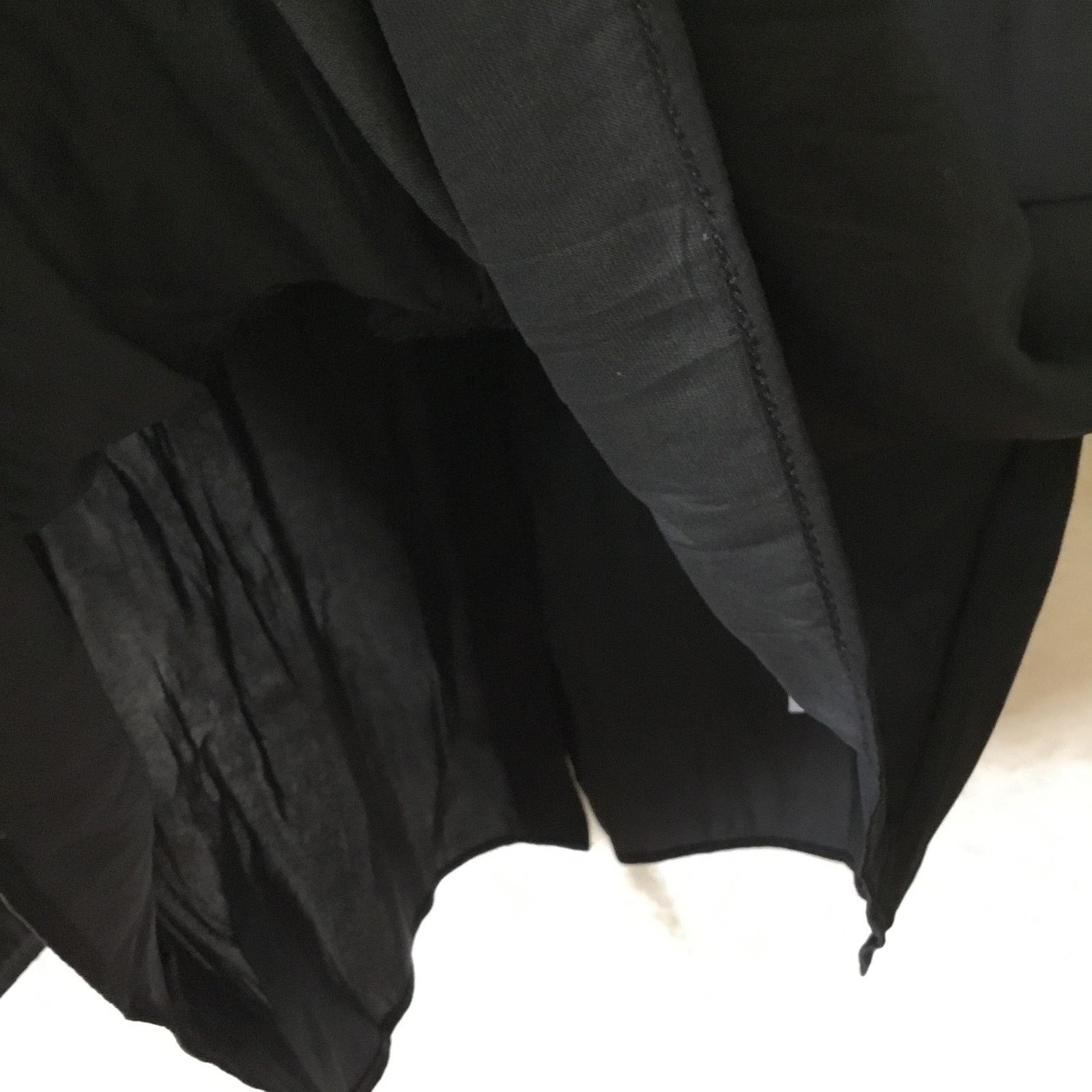 Loft LOFT Black Covered Button Blouse Size S / US 4 / IT 40 - 5 Thumbnail