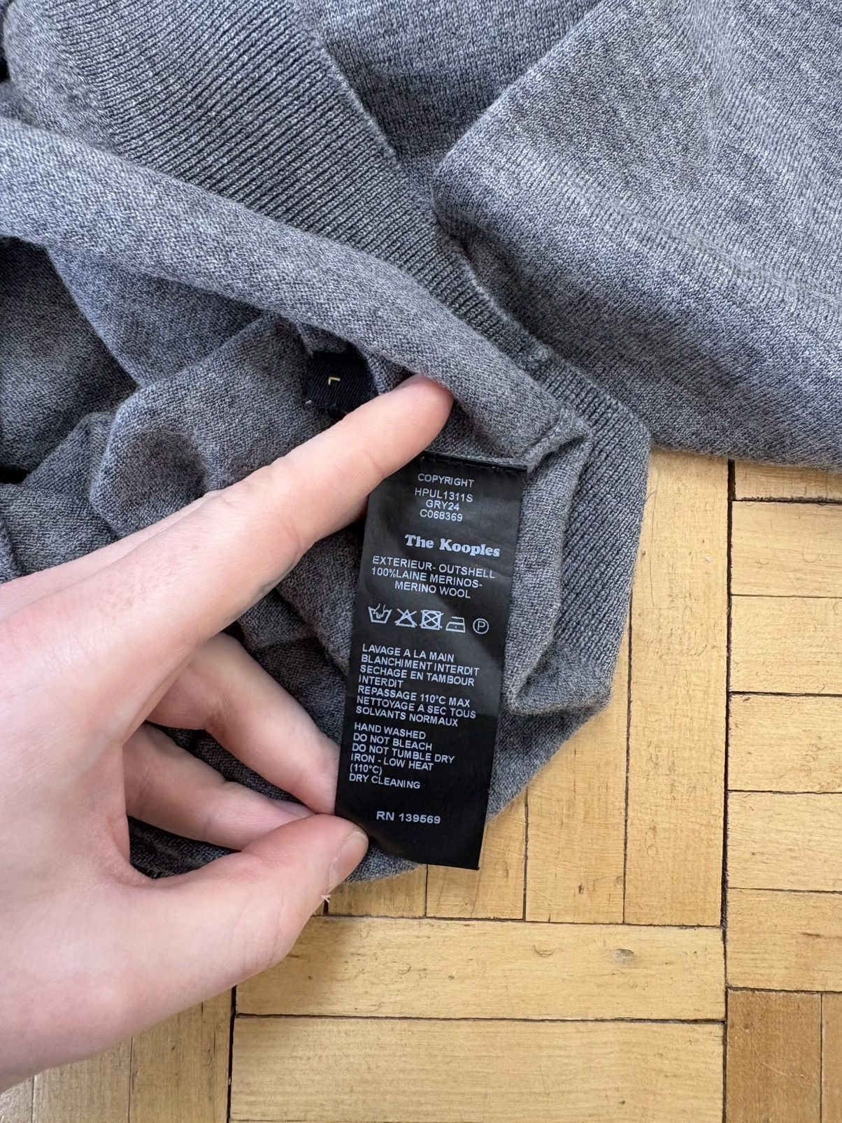 The Kooples 100% merino wool The Kooples sweater old money luxury Size L / US 10 / IT 46 - 4 Thumbnail
