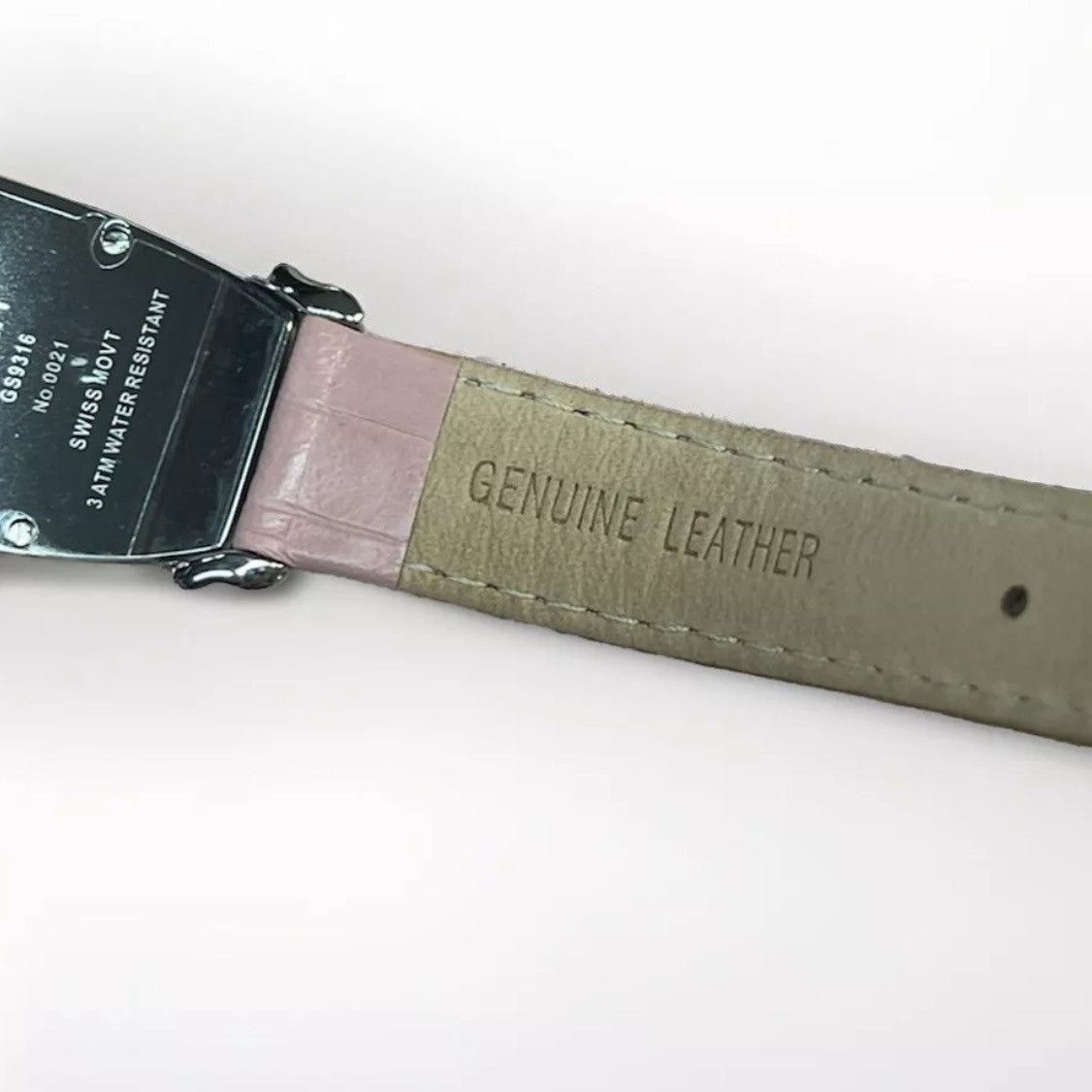 Designer × Vintage Pink Rayalty Women’s Watch & Watchbands GS9316 No.0021 Size ONE SIZE - 5 Thumbnail
