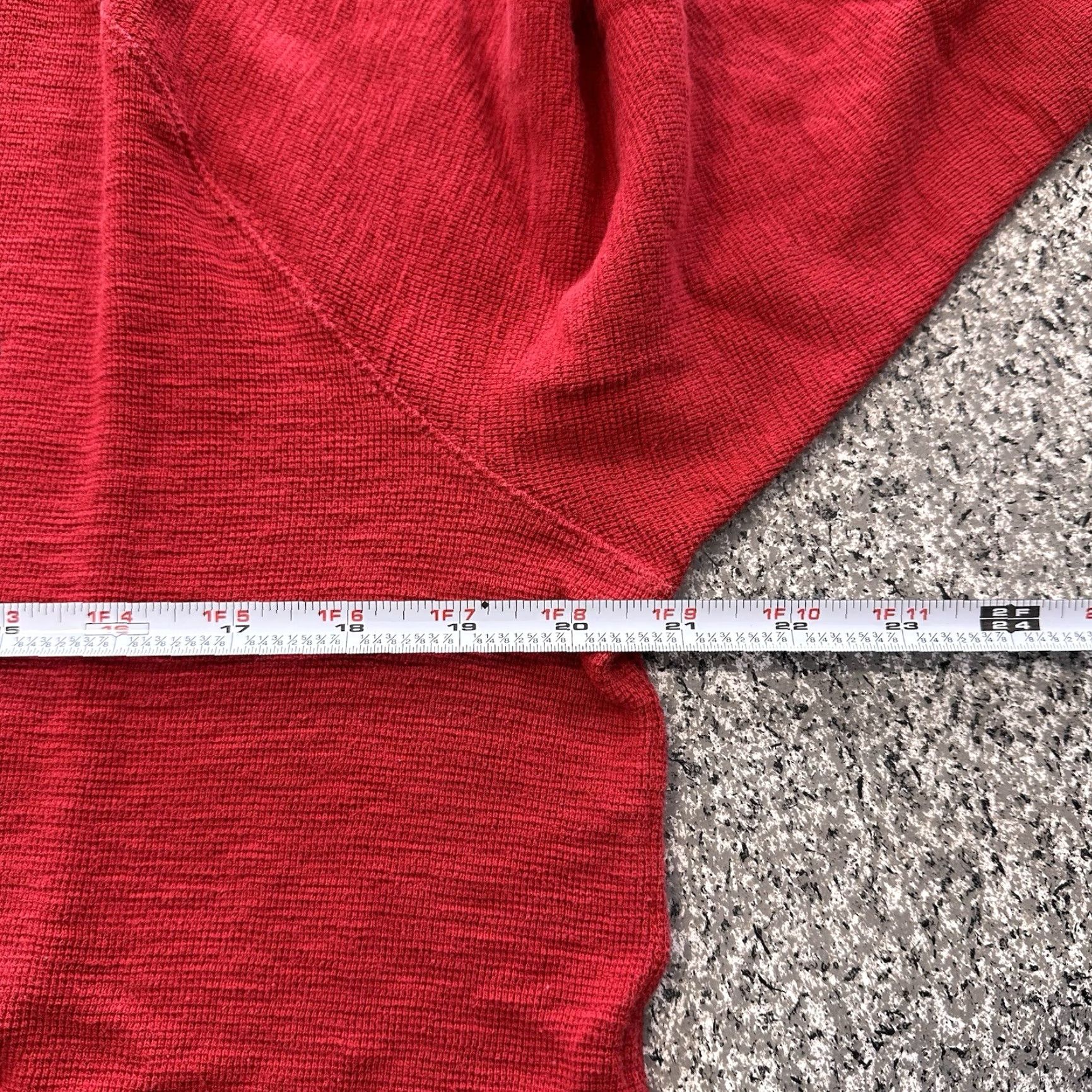 American Eagle Outfitters American Eagle Outfitters Shirt Mens L Red AE Heritage Thermal Long Sleeve Button-Up Henley Casual Shirt Size US L / EU 52-54 / 3 - 6 Thumbnail