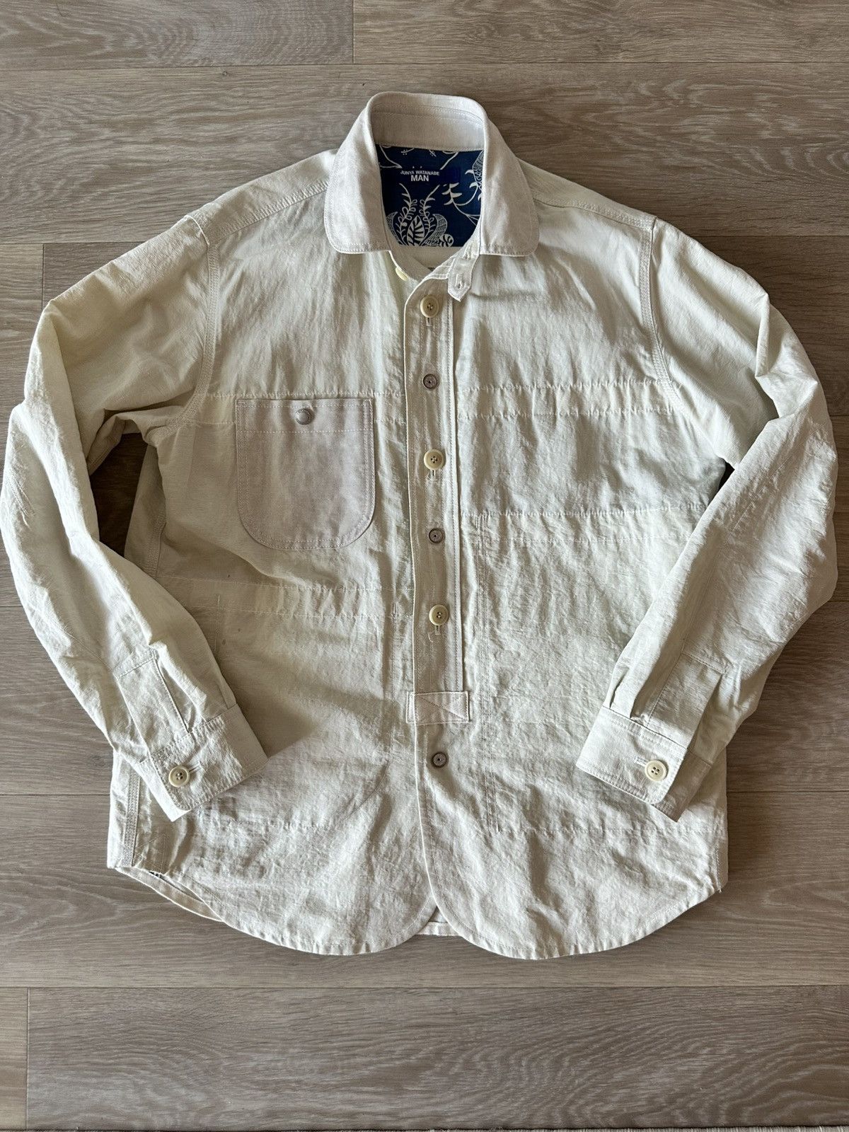 Junya Watanabe Junya Watanabe Man reversible shirt jacket Size US L / EU 52-54 / 3 - 5 Thumbnail