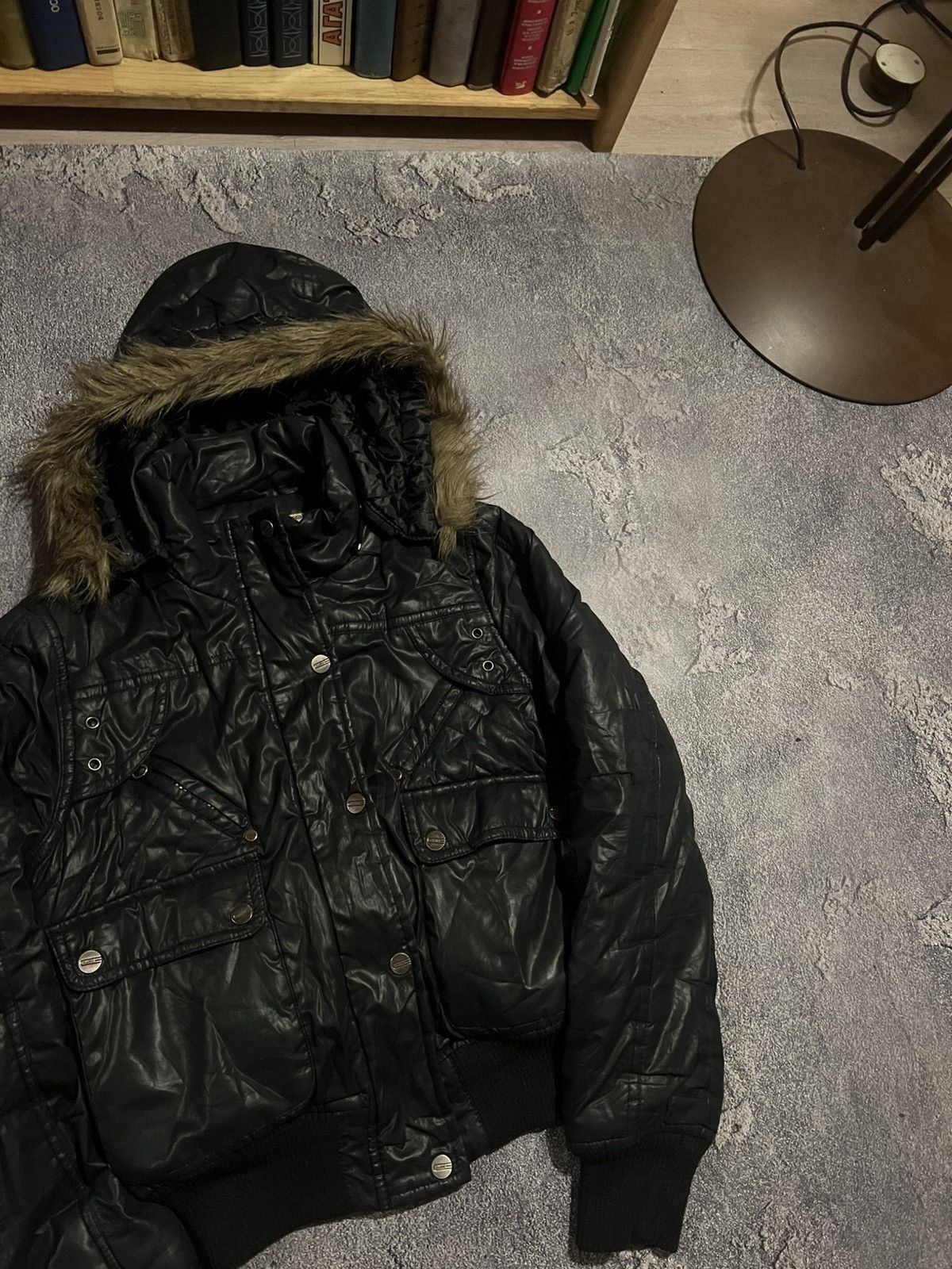 Vintage Vintage Distressed Gothic Jacket / Avant Garde Style 90s Size US M / EU 48-50 / 2 - 3 Thumbnail
