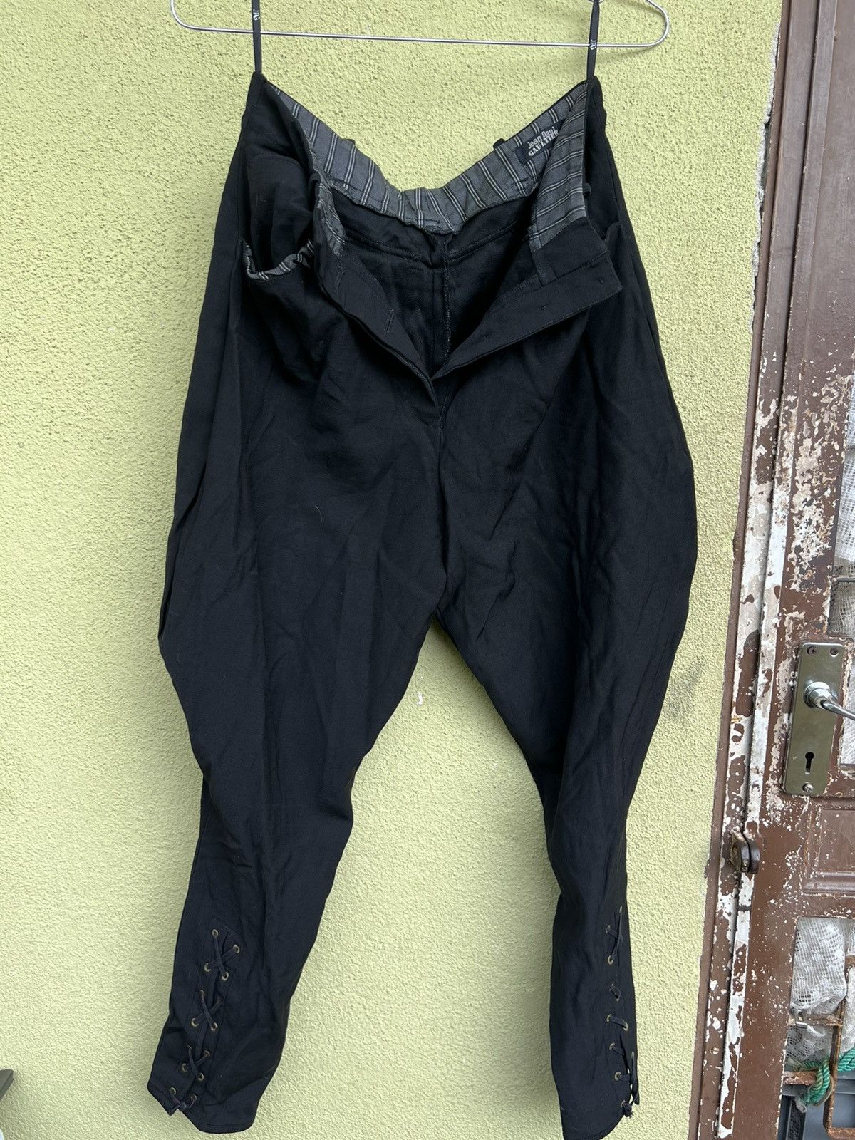 Jean Paul Gaultier Jean paul GAULTIER vintage black wool trouser breeches. Size US 31 - 1 Thumbnail