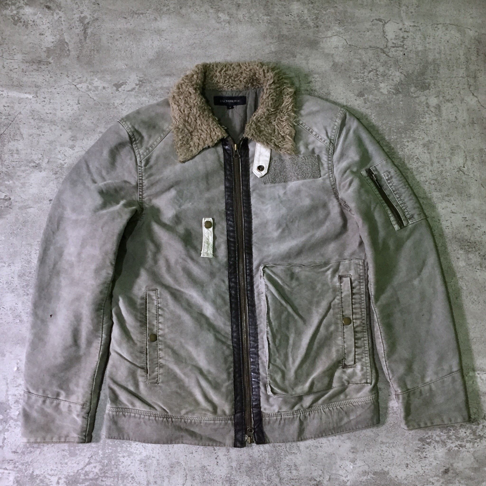 JACKROSE Jackrose Fur Stone Wash Avant Garde Jacket Size US M / EU 48-50 / 2 - 1 Thumbnail