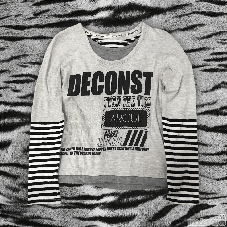 Other Emo grunge long sleeve top Size US S / EU 44-46 / 1 - 1 Thumbnail