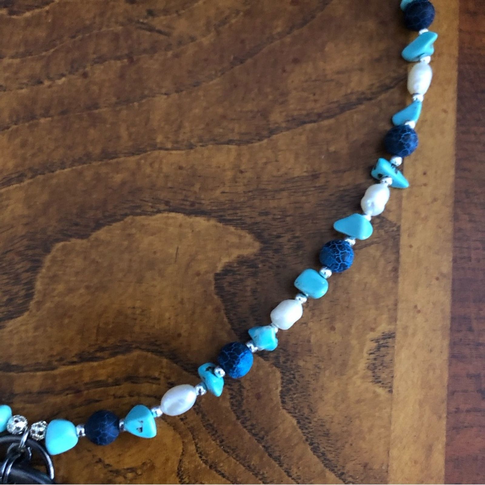 Handmade Handcrafted southwest style freshwater pearl necklac Size ONE SIZE - 9 Thumbnail