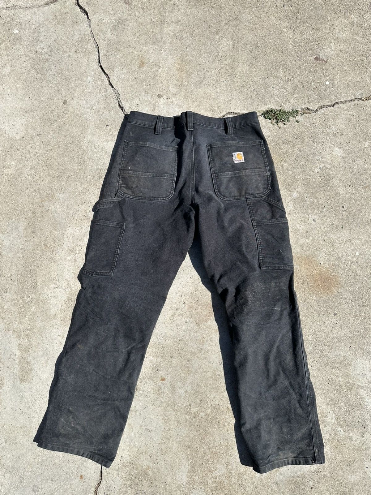 COTTON crewneck sweater EU 52 US 44 stains