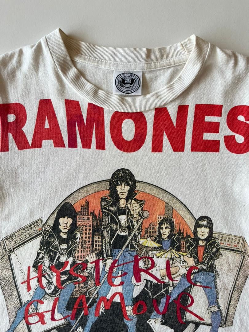 Hysteric Glamour Hysteric Glamour x Ramones White Tee Size XXS / US 00 / IT 34 - 4 Thumbnail