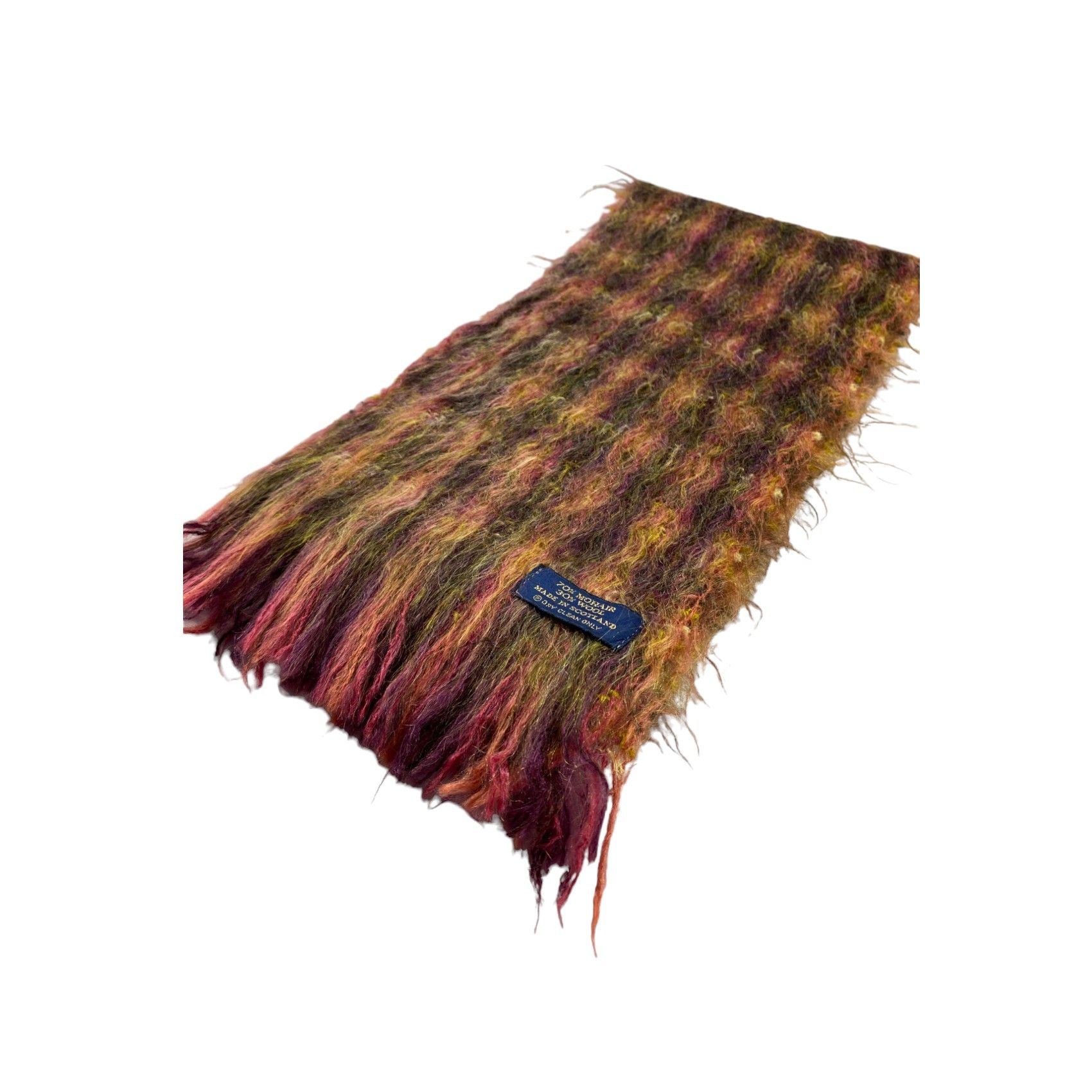 Vintage Vintage Mohair Scarf / Muffler / Neckwear - WW1716 Size ONE SIZE - 3 Thumbnail