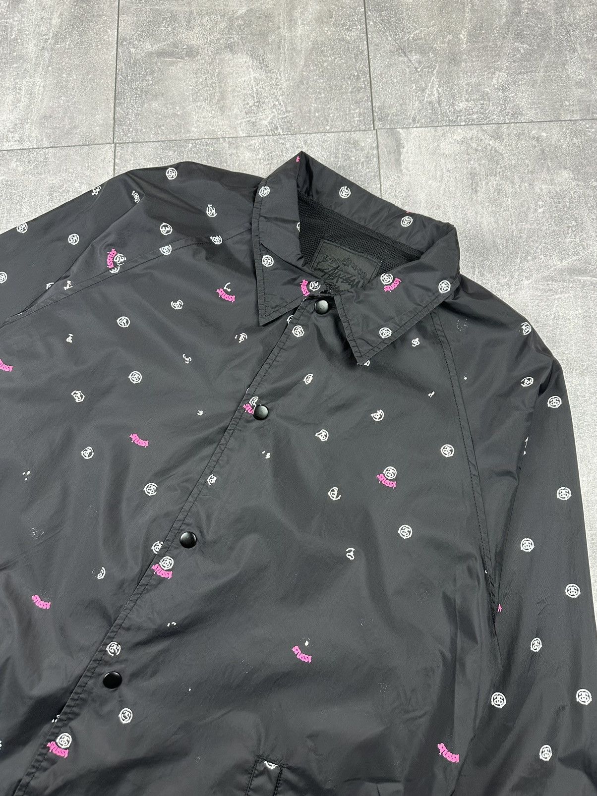Stussy Stussy Vintage Multi-Logo Coat Jacket Size US L / EU 52-54 / 3 - 5 Thumbnail