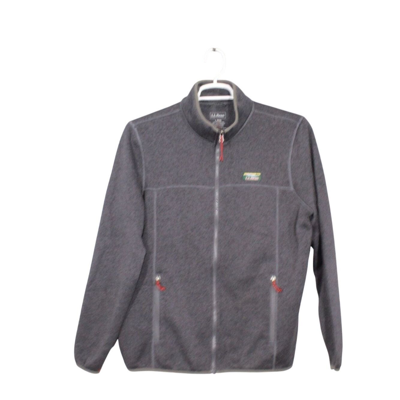 L.L. Bean LL Bean Rugged Fleece Full Zip Jacket Gray L Size US L / EU 52-54 / 3 - 1 Thumbnail