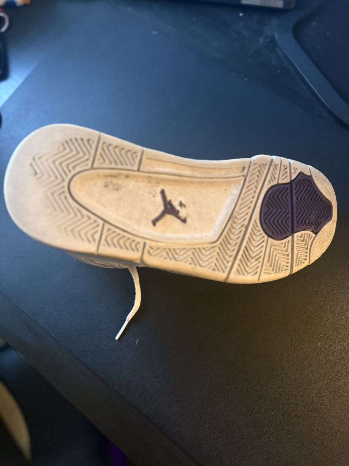 Jordan Brand Jordan 4 Metallic Purple Size US 8 / EU 41 - 5 Thumbnail