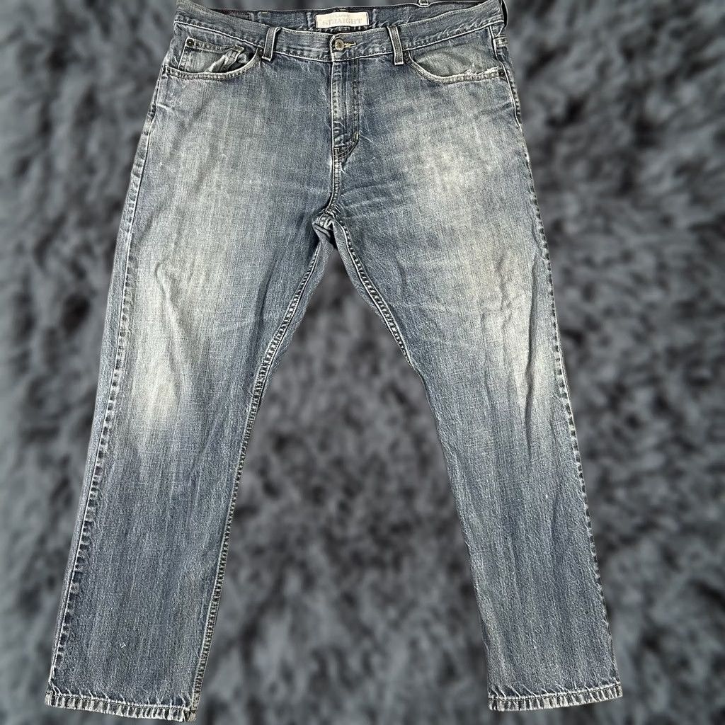 Tommy Hilfiger Tommy Hilfiger Jeans Mens 38x30 Denim Straight Classic 5-Pocket Blue Baggy Grunge Vintage No N/A Size US 38 / EU 54 - 1 Thumbnail