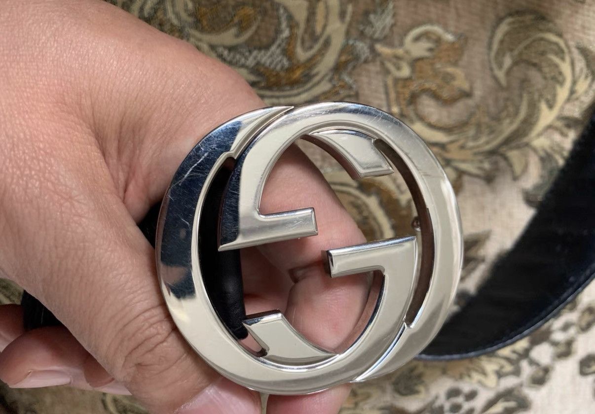 Gucci Gucci Genuine Leather Belt K16 Size ONE SIZE - 8 Thumbnail