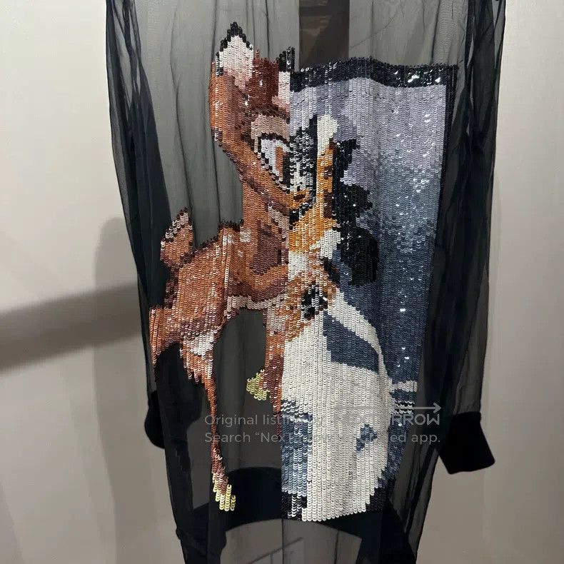 Givenchy Givenchy Size34 Limited Edition Pervert 17 Black Lace T-Shi Size US M / EU 48-50 / 2 - 6 Thumbnail
