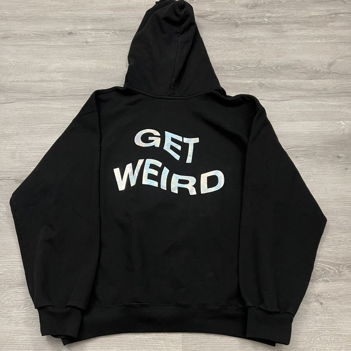 Anti Social Social Club ASSC Get Weird Hologram Hoodie Size US XL / EU 56 / 4 - 8 Thumbnail