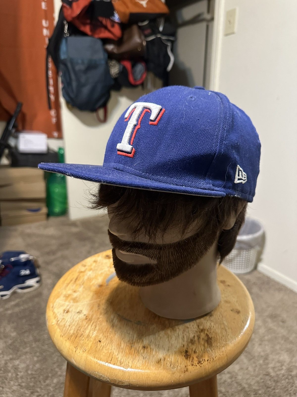 MLB × New Era × Vintage Vintage MLB Texas Rangers “blue” hat 90s Size ONE SIZE - 6 Thumbnail