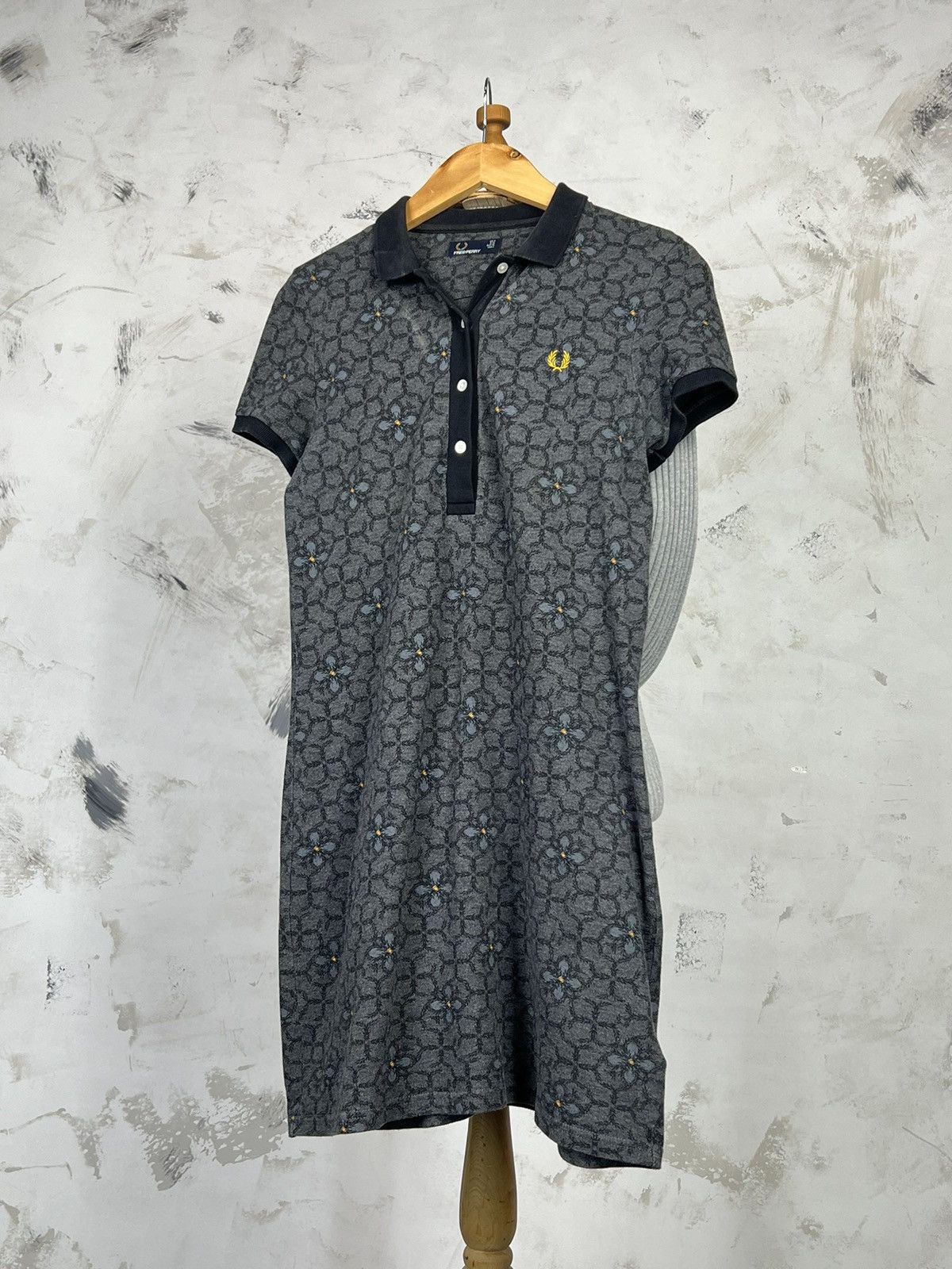 Fred Perry Fred Perry Patterned Polo Dress Size S - M 4 Size S / US 4 / IT 40 - 1 Thumbnail