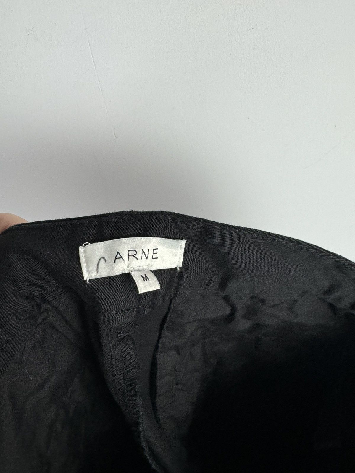 Vintage Arne Smart Tailored Cargo Trouser in Black Size US 32 / EU 48 - 5 Thumbnail