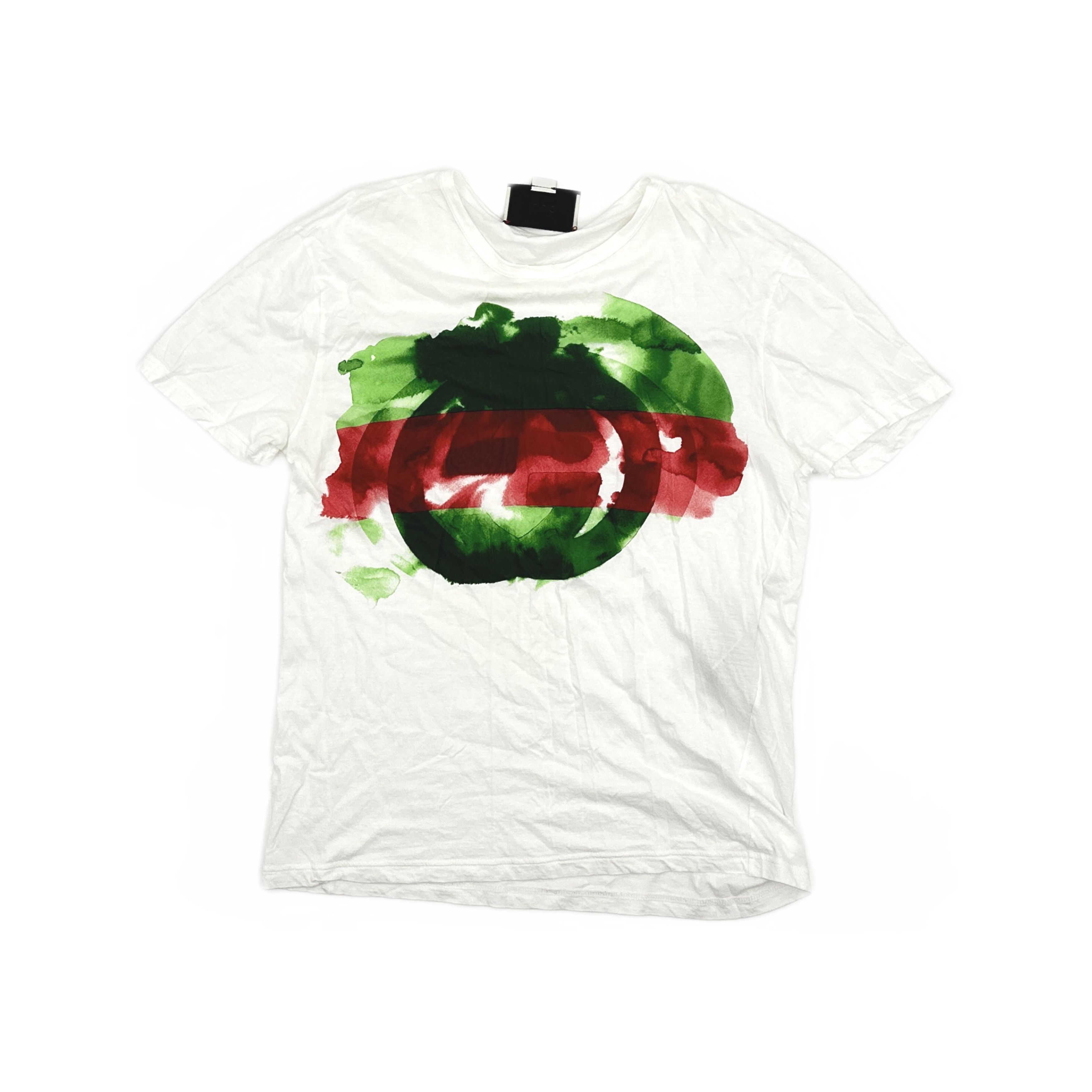 Gucci Gucci Watercolor Logo T-Shirt Size M Size US M / EU 48-50 / 2 - 1 Thumbnail