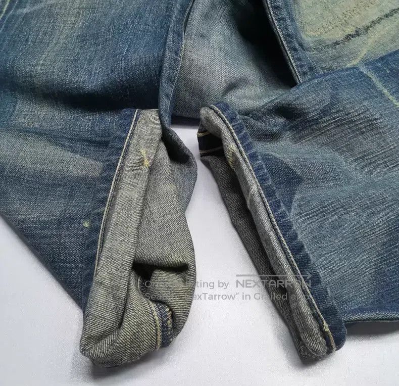 Neighborhood Neighborhood size XL Wolverine Slash Washed Denim Jeans Size US 27 - 9 Thumbnail