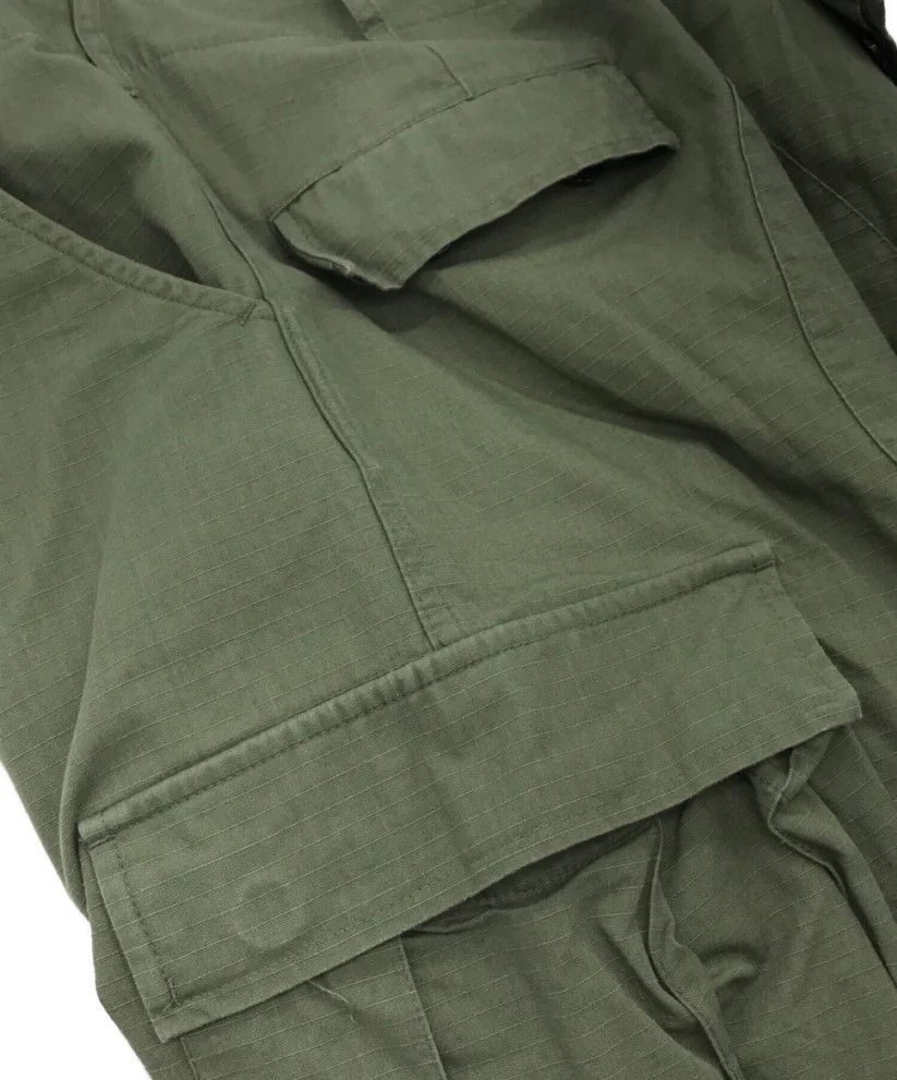Kenzo o1mle0624 Drawstring Cargo Pant in Khaki Size US 26 / EU 42 - 5 Thumbnail