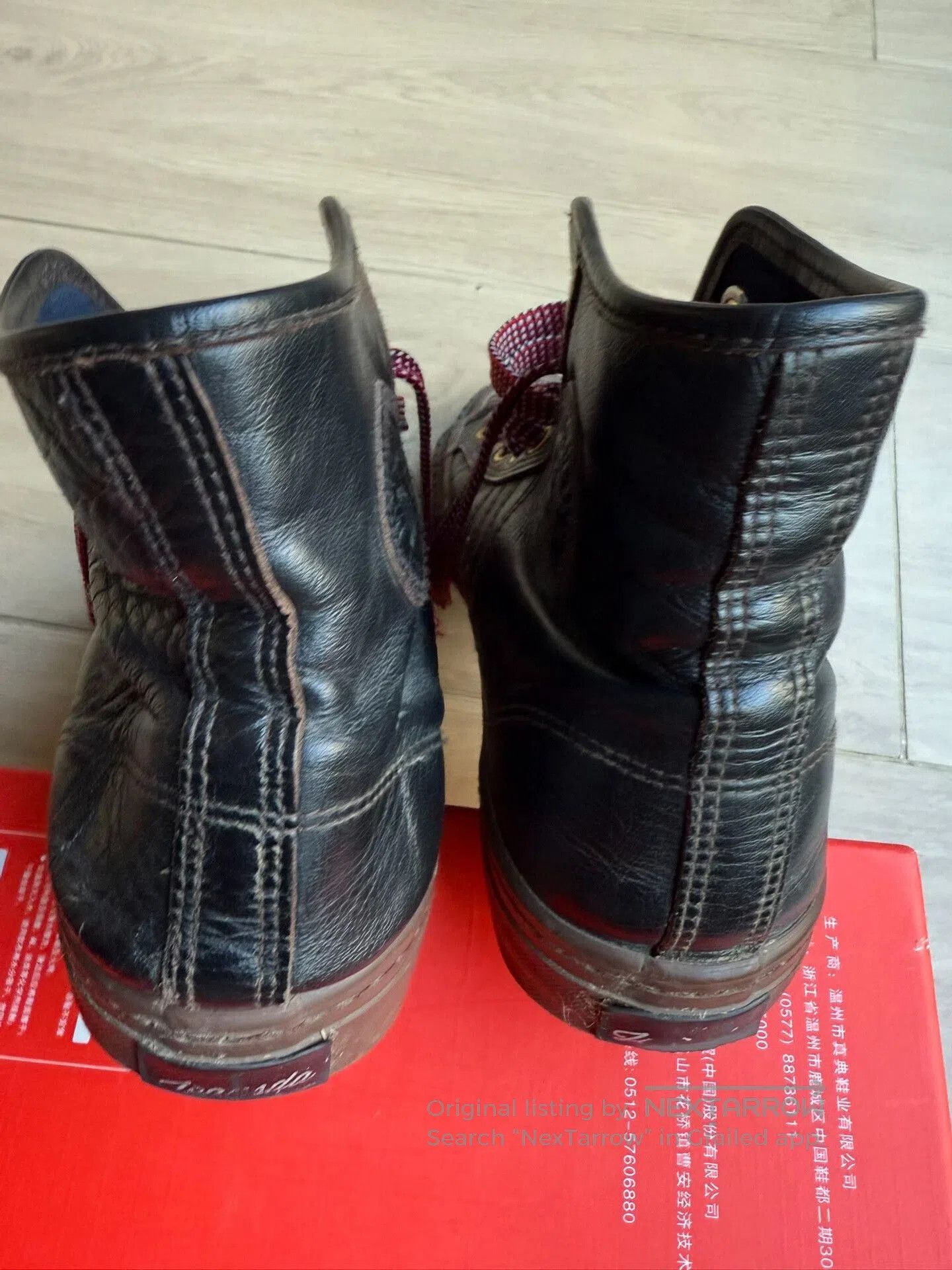 Vintage Vintage JEANSDA Boots in Brown. Size US 8 / EU 41 - 1 Thumbnail