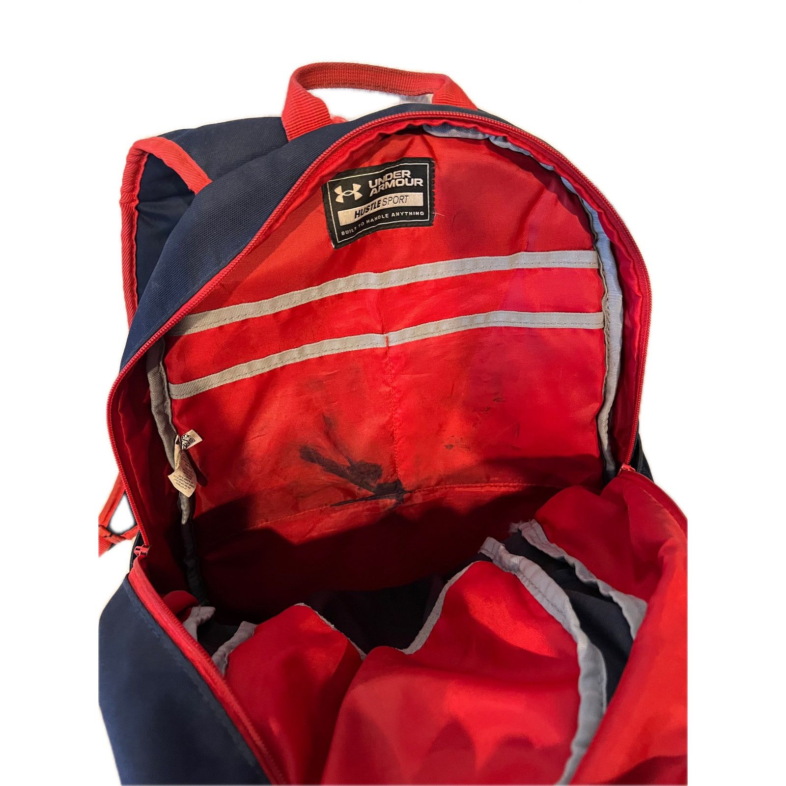 Under Armour Under Armour UStorm Black Red Backpack Size ONE SIZE - 3 Thumbnail