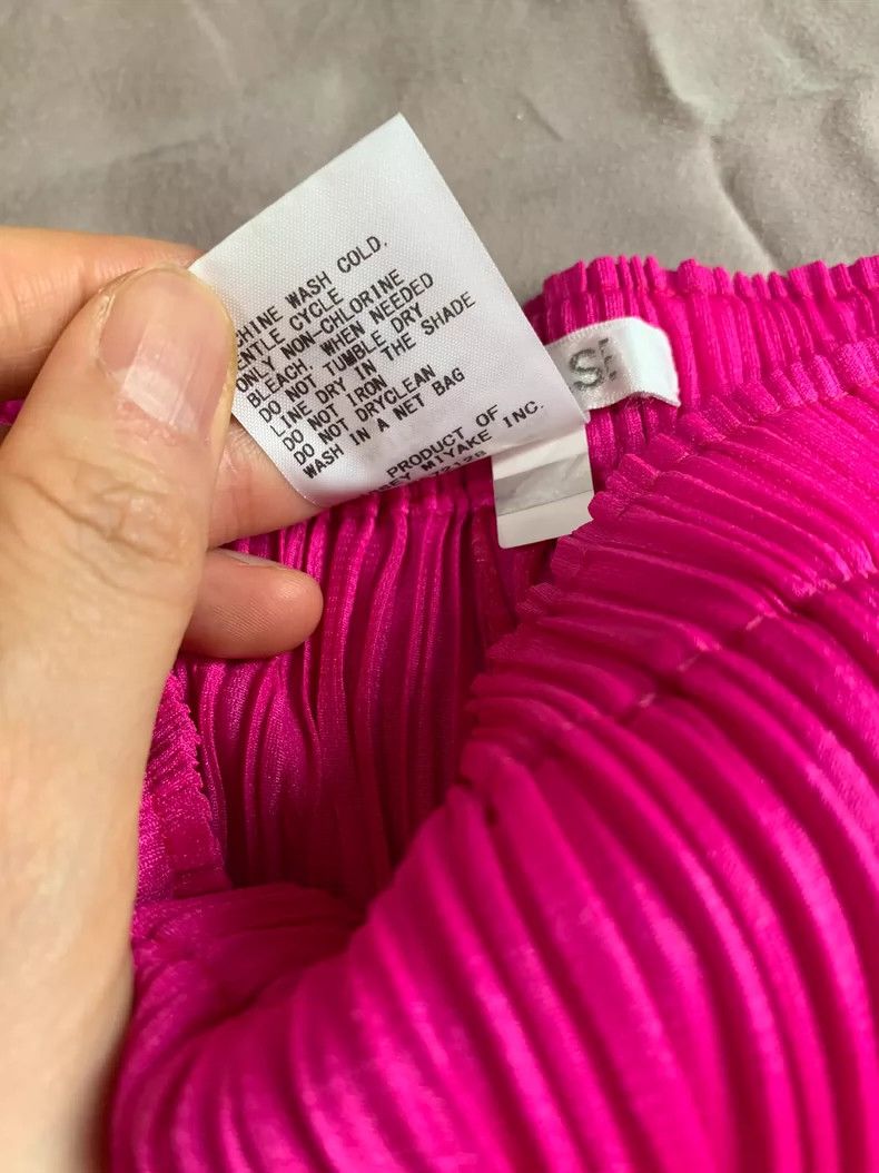 Issey Miyake Issey Miyake size:1 Rose-red pleated pants Size 42" / US 20 - 3 Thumbnail