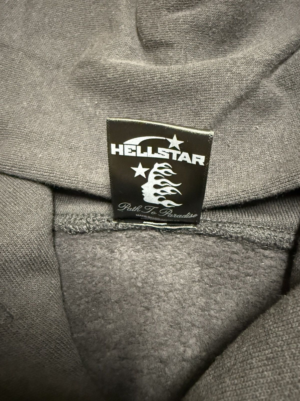 HELLSTAR Hellstar Classic Basic Washed Hoodie Black Size S Size US S / EU 44-46 / 1 - 3 Thumbnail
