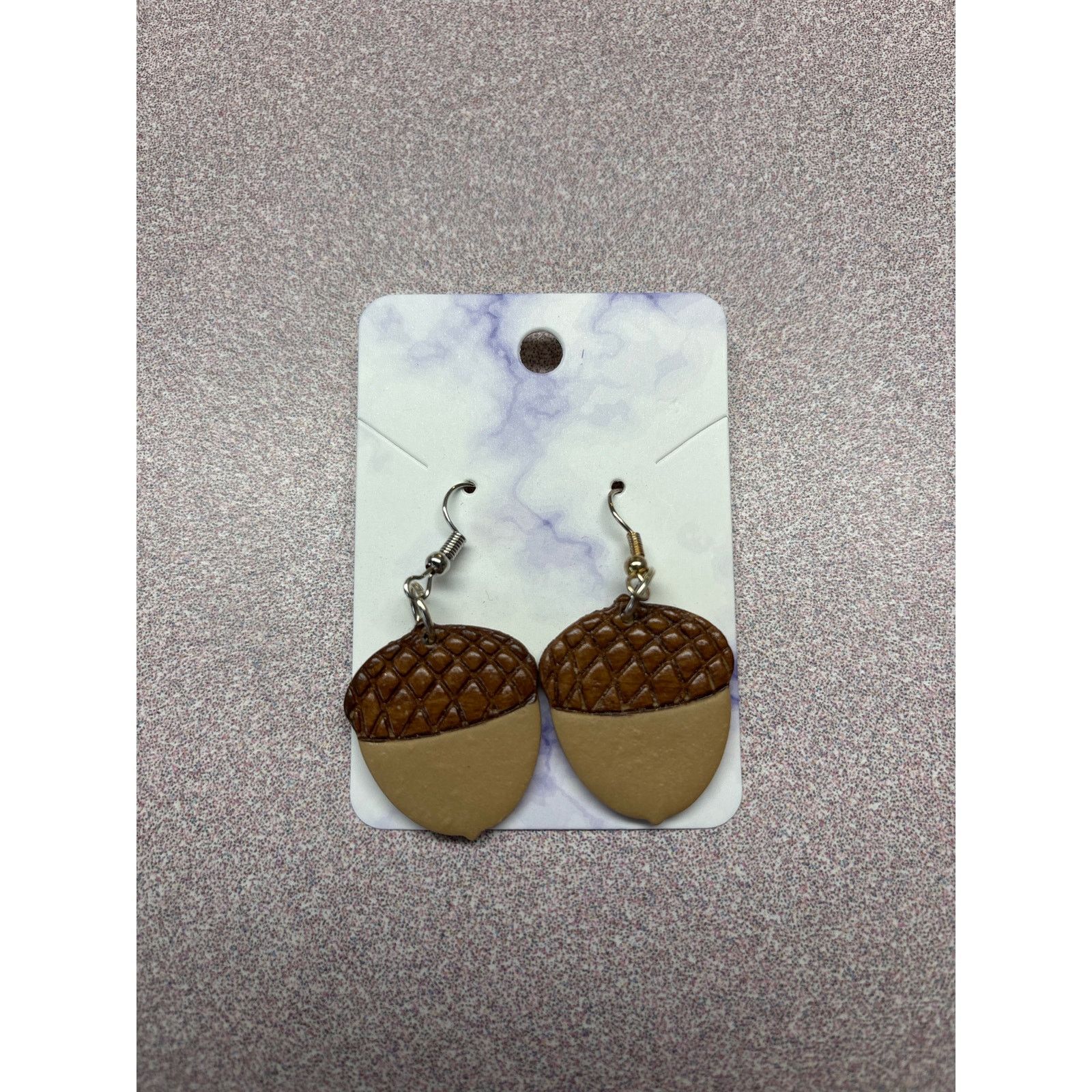 Handmade Gift Set Ready To Go Hair Accessory and Earrings Fall Themed Size ONE SIZE - 4 Thumbnail